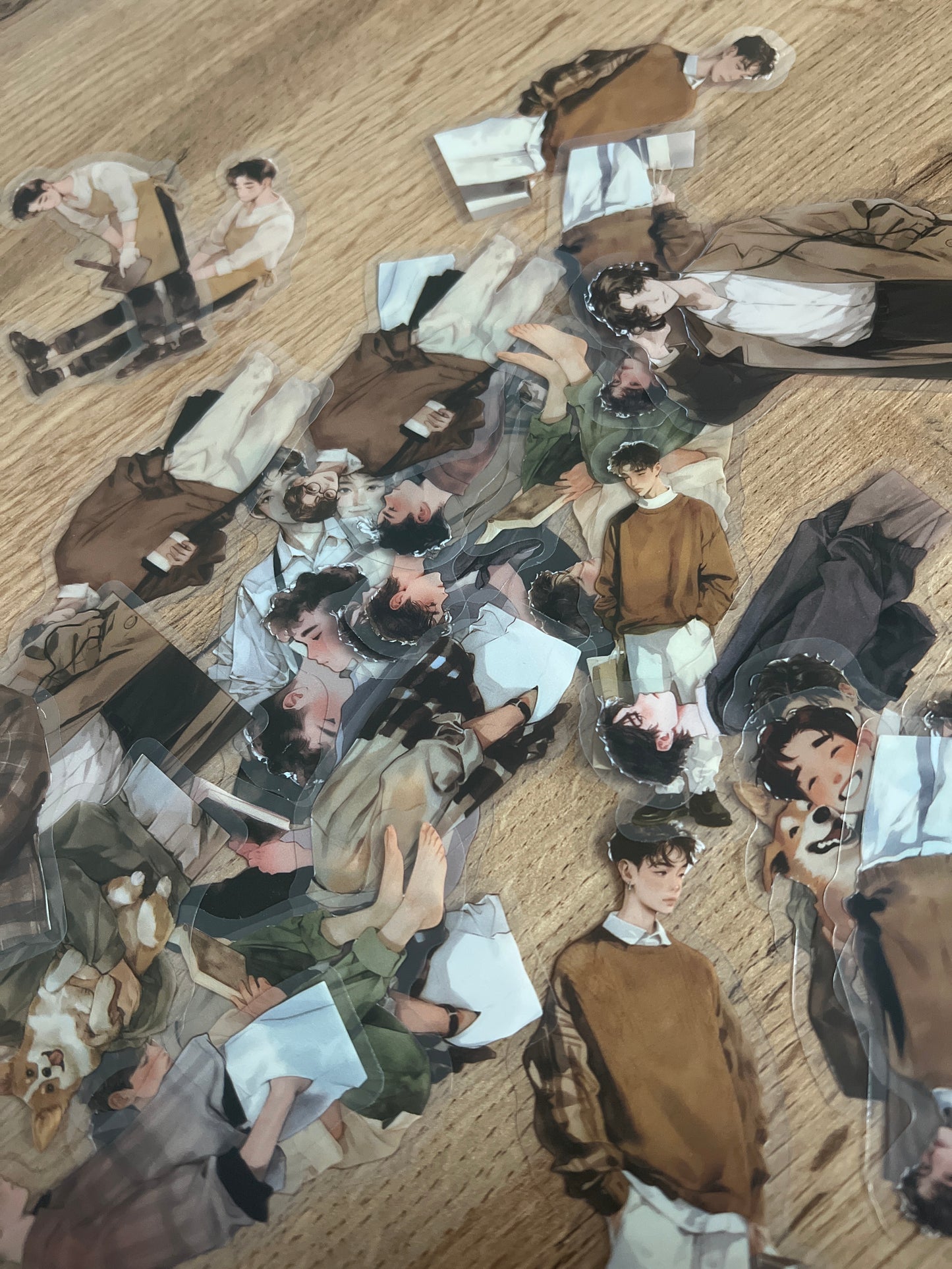 Stickers - Rétro Peint à la Main 📚