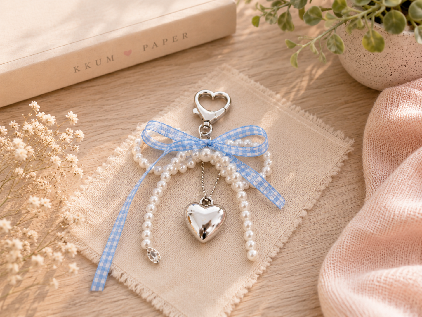 Porte-Clés - Noeud Coréen 🎀