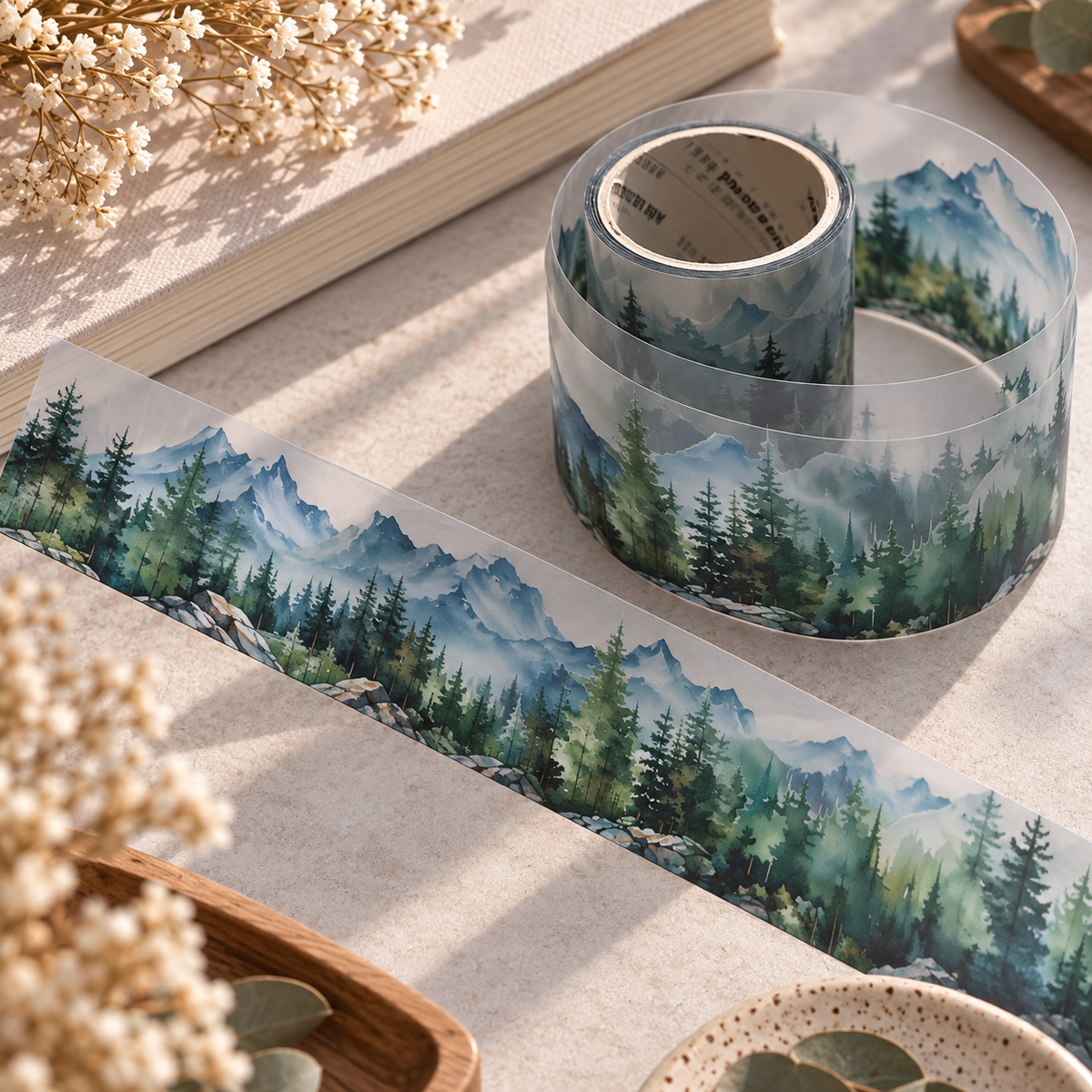 Washi Tape - Paysages Montagnes🏔️