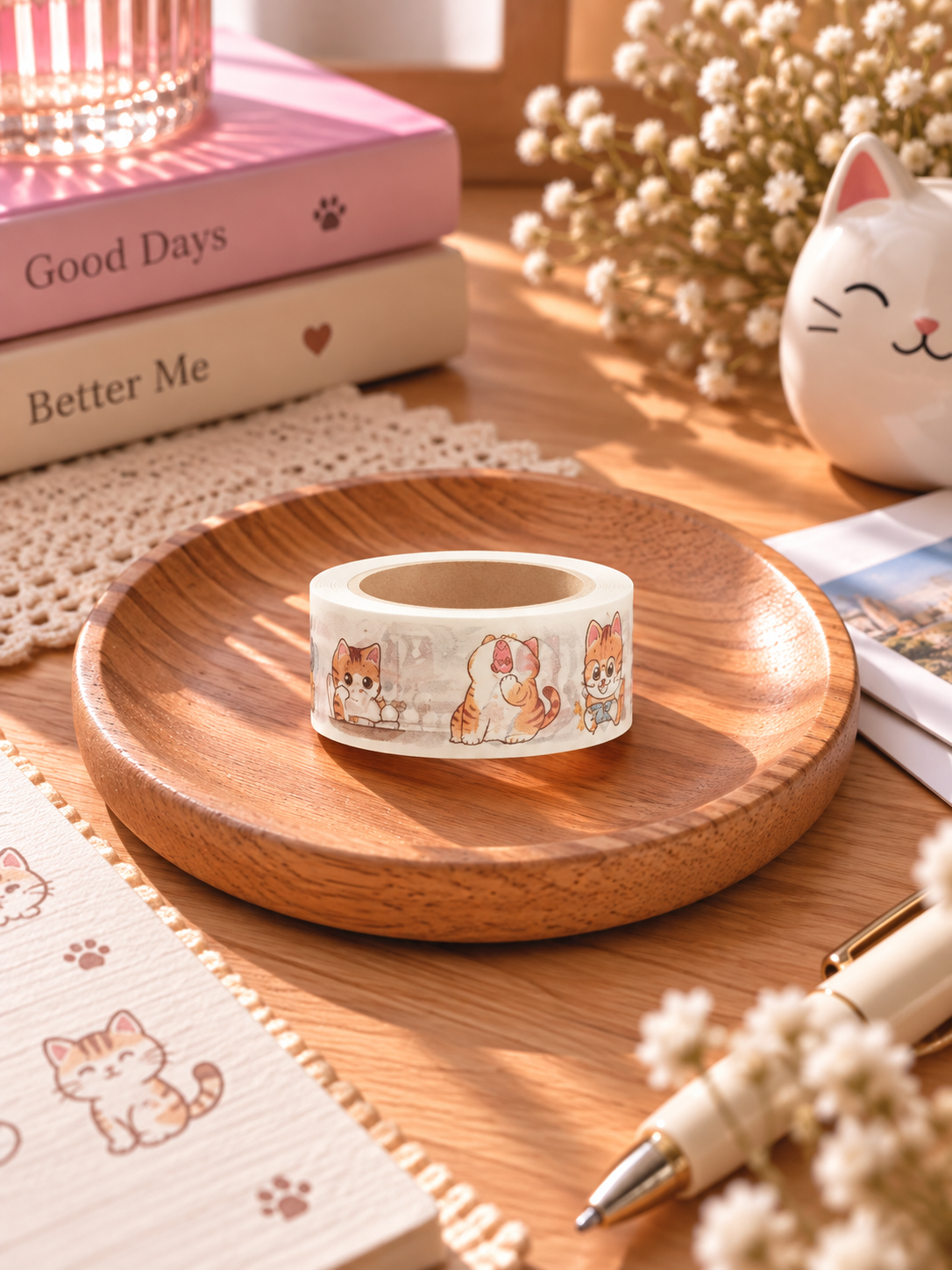 Washi Tape – Douce Félinité 🐾