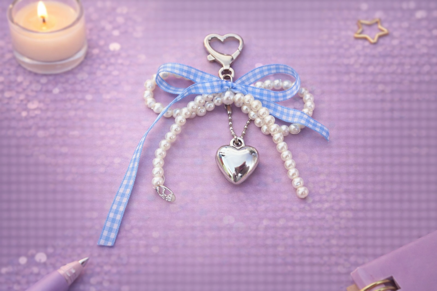 Porte-Clés - Noeud Coréen 🎀