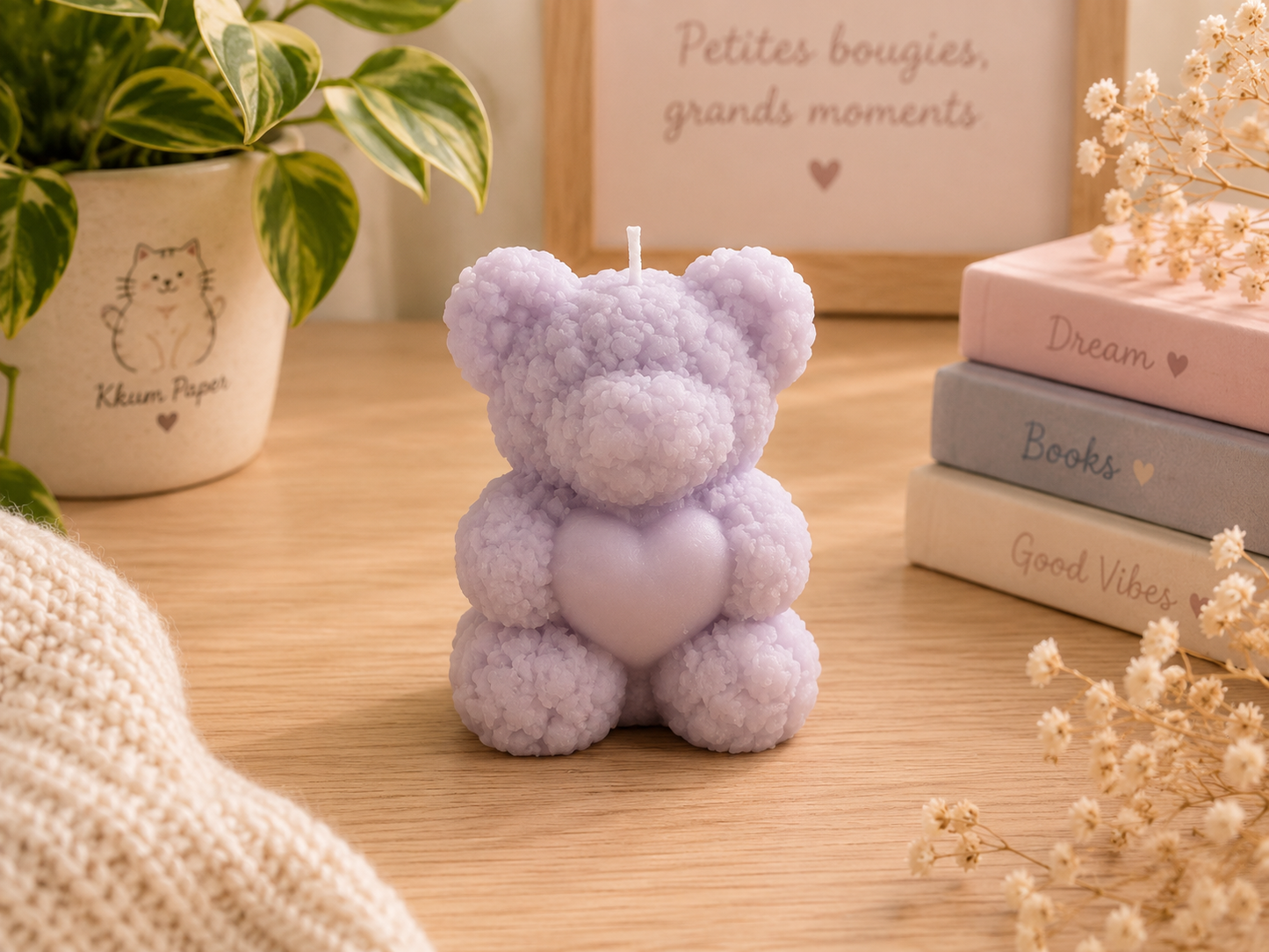 Bougie - Dentelle d'Ours 🐻