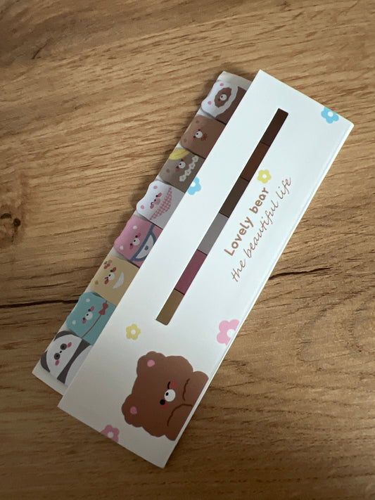 Notes Adhésives – Ours mignon 🧸