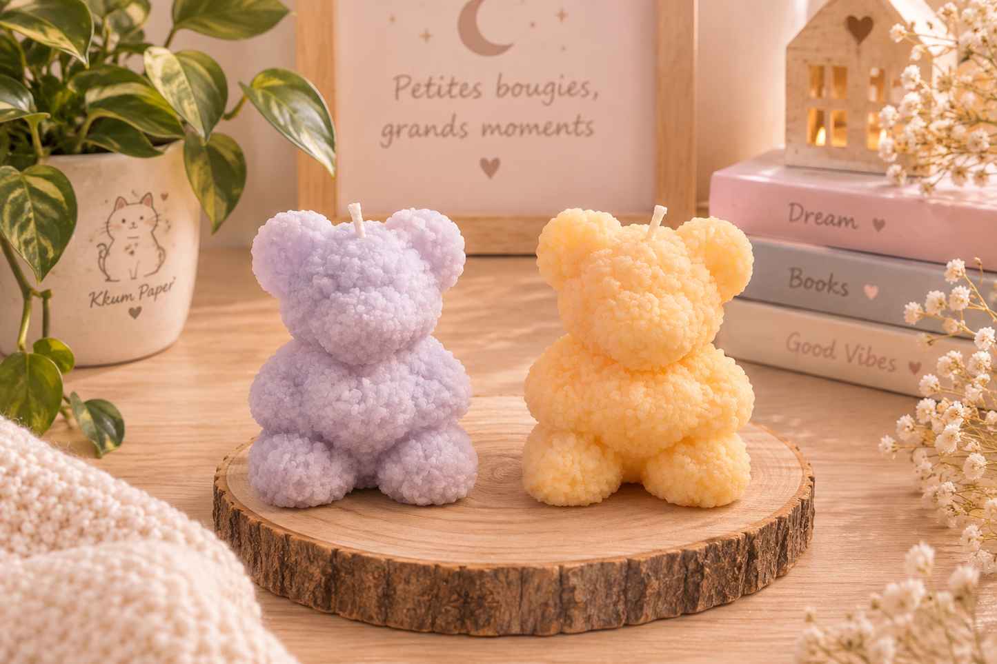 Bougie - Dentelle d'Ours 🐻