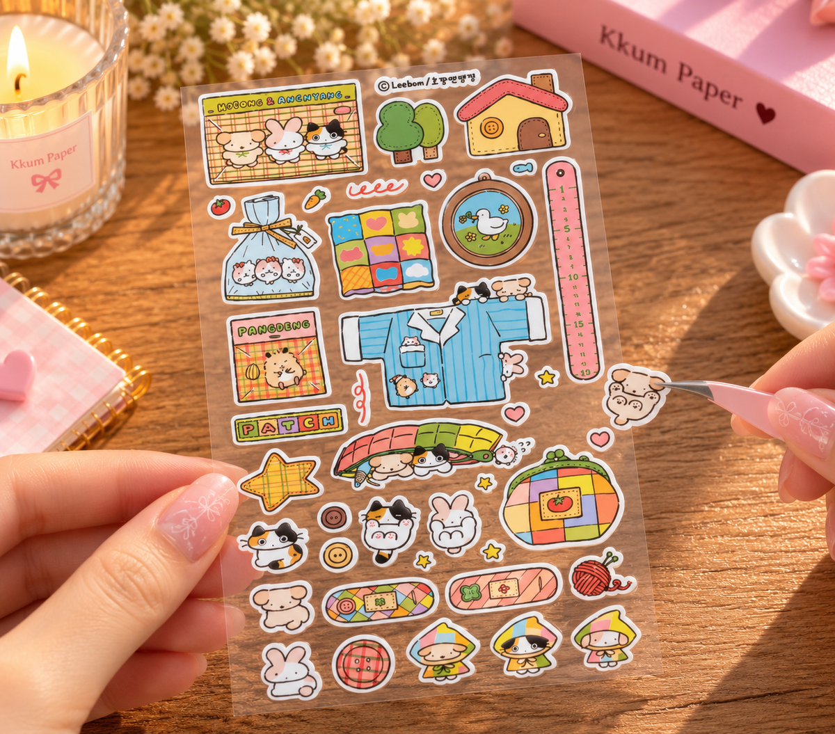 Stickers kawaii – Hopang & Angnyang