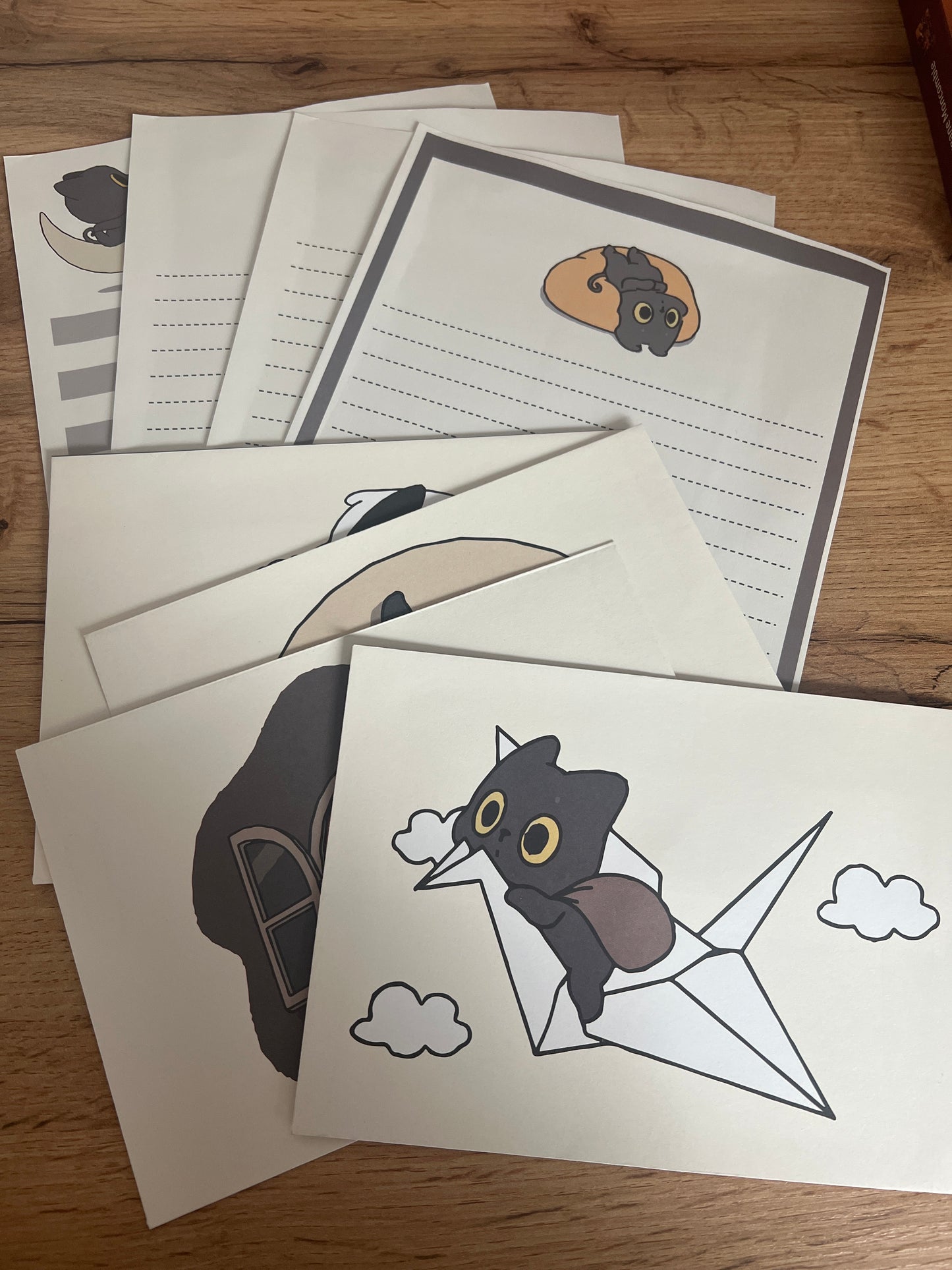 Kit lettre - Chat Noir 🐾