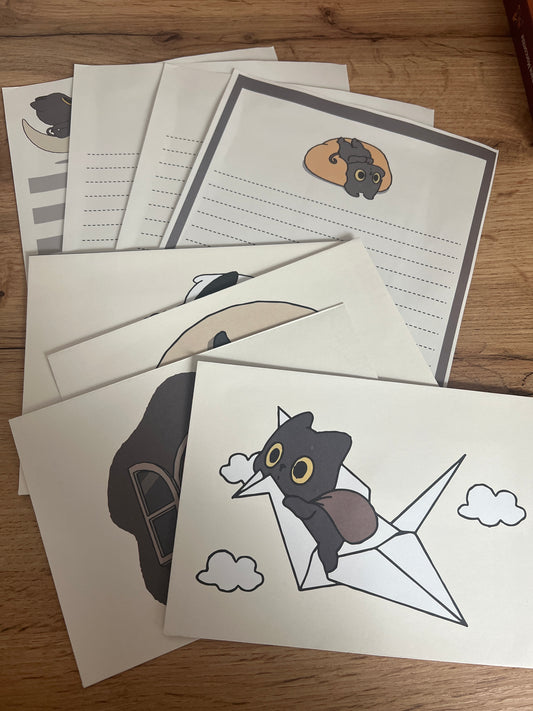 Kit lettre - Chat Noir 🐾