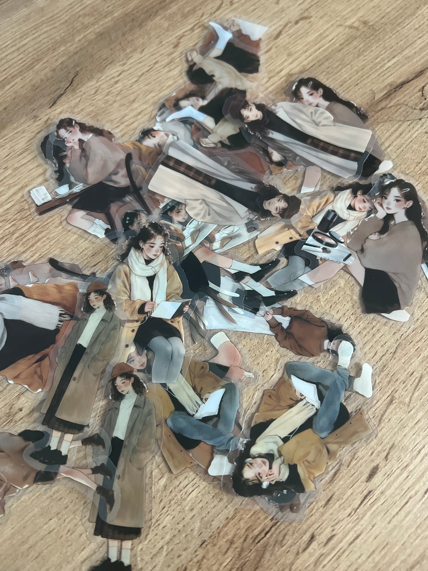 Stickers - Rétro Peint à la Main 📚