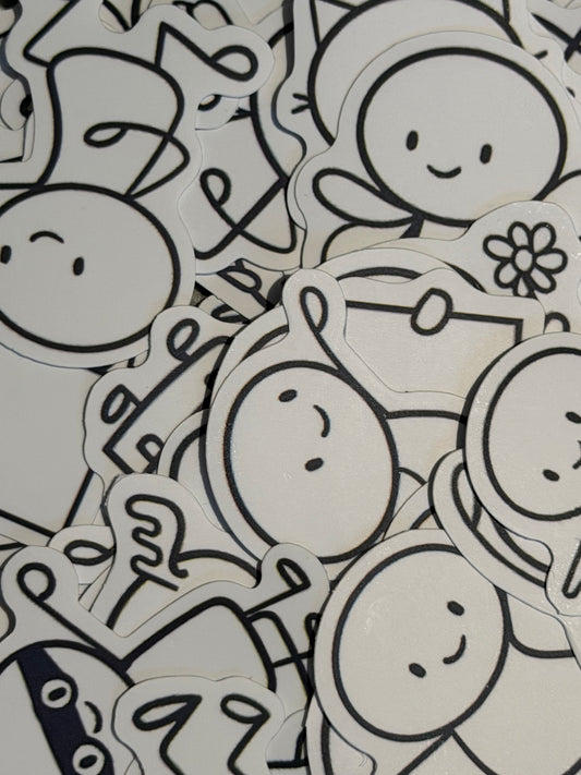 Stickers - Bonhomme Bâton 🧍🏻
