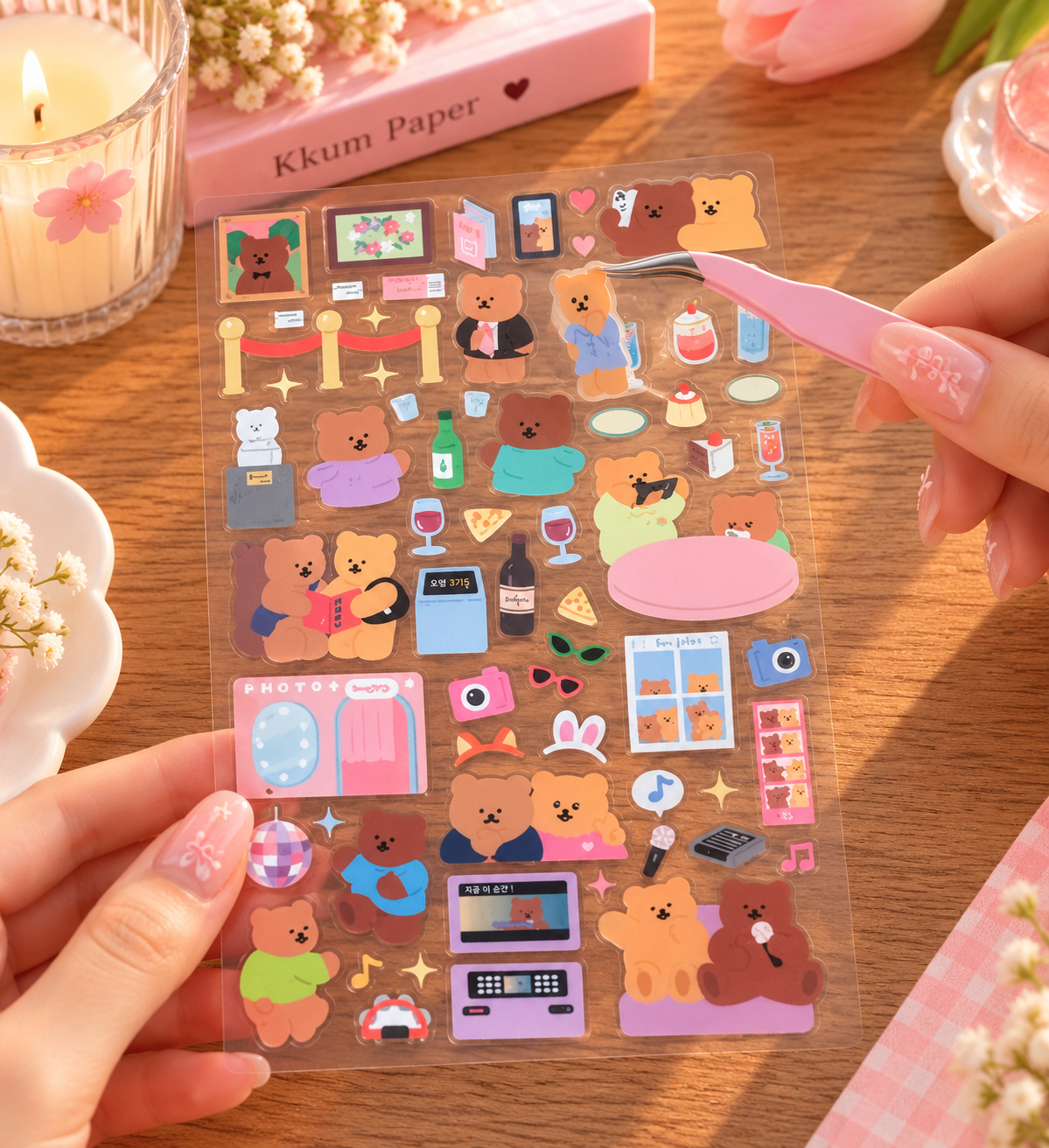 Stickers kawaii – Oursons & Petits Chats