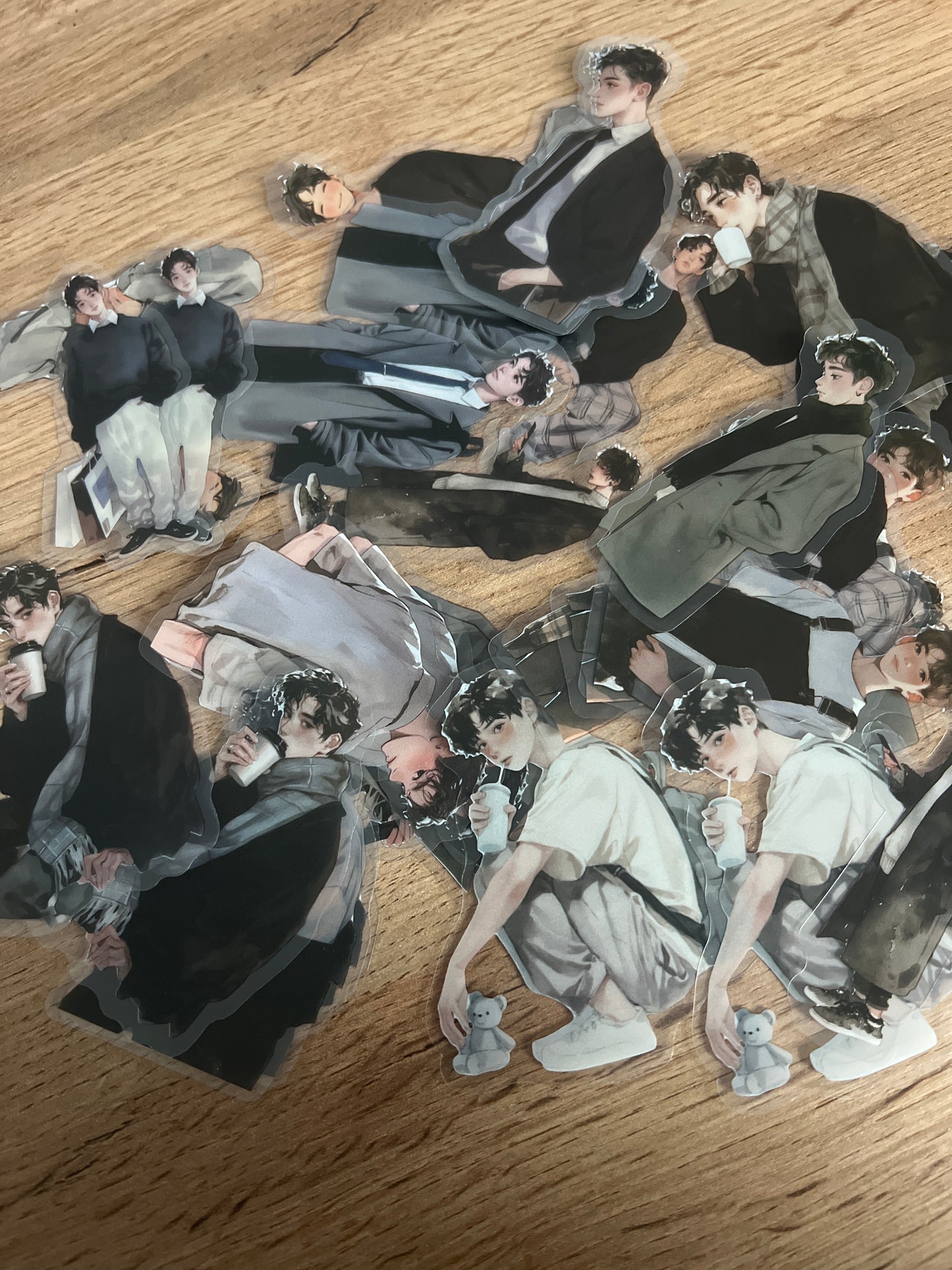 Stickers - Rétro Peint à la Main 📚