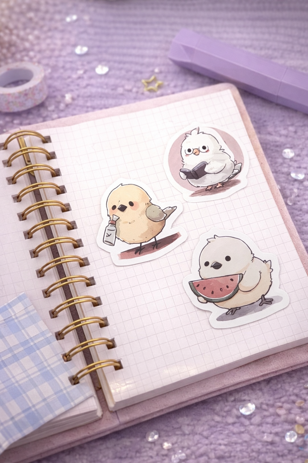 Stickers - Adorable Geai 🐥
