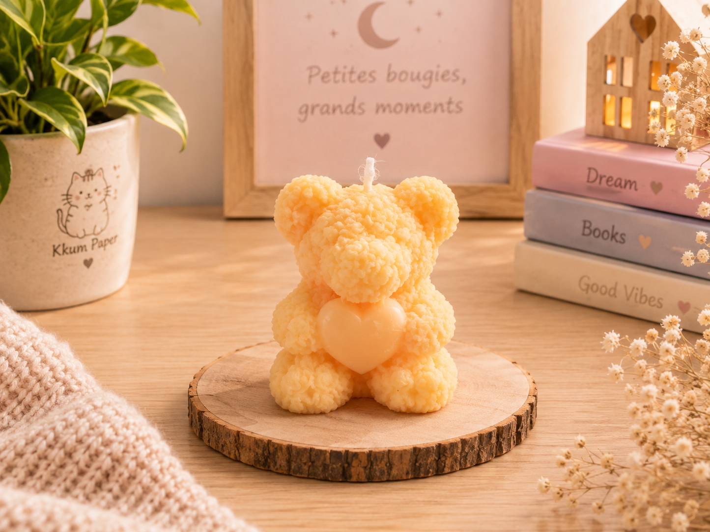 Bougie - Dentelle d'Ours 🐻