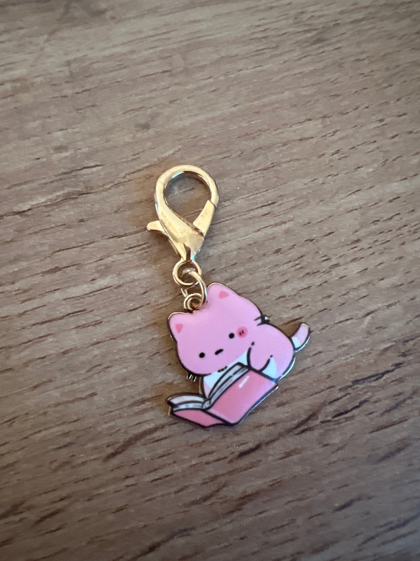 Porte-Clés - Chat lecture 🐾