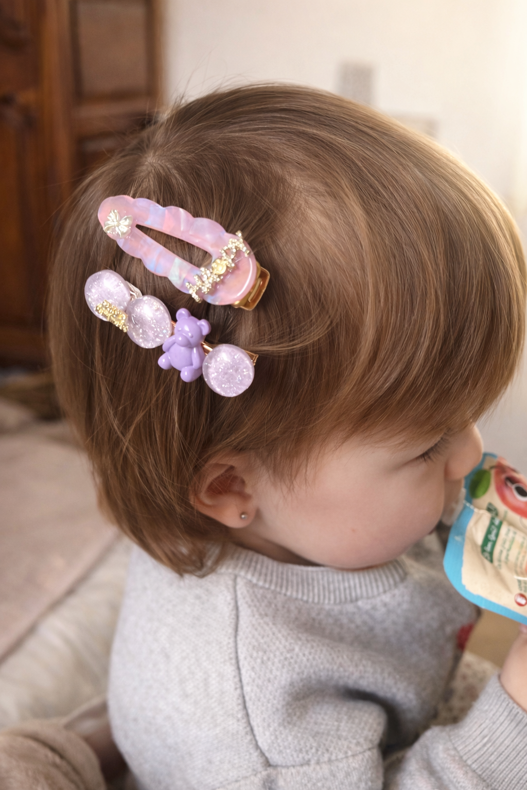 Barrettes - Petit Coeur