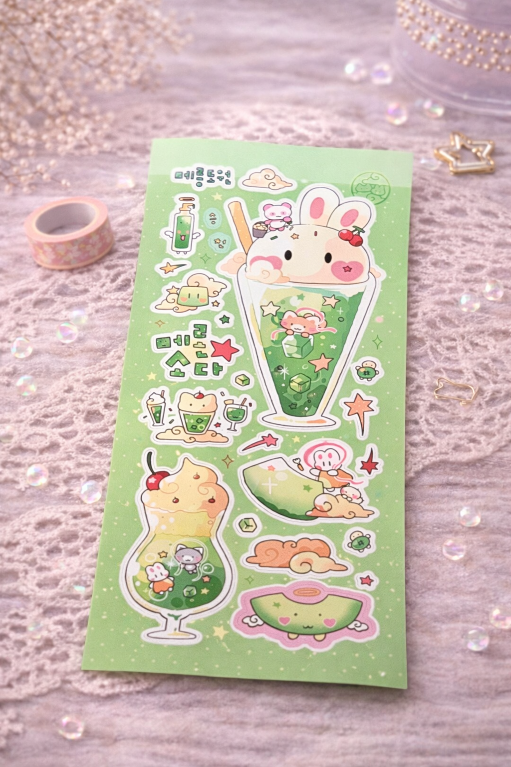 Planche de Stickers – Douce Parenthèse 🌸