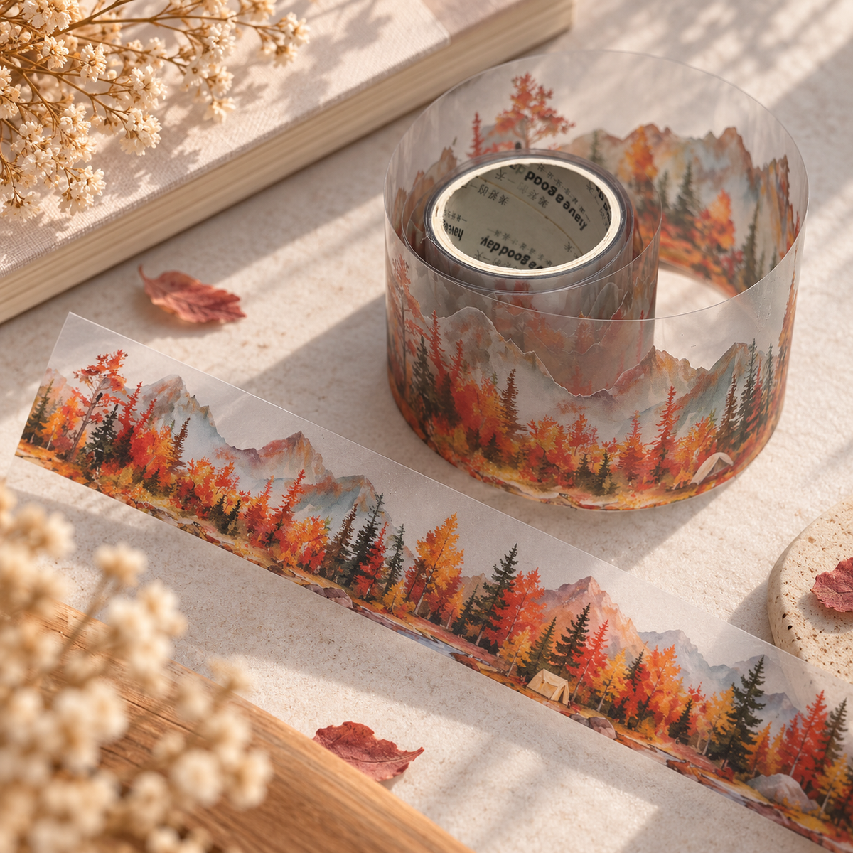 Washi Tape - Paysages Montagnes🏔️