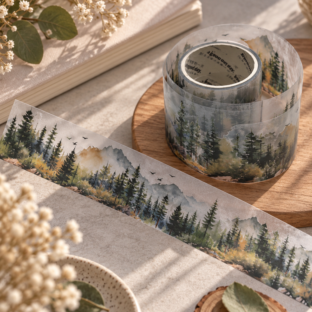 Washi Tape - Paysages Montagnes🏔️