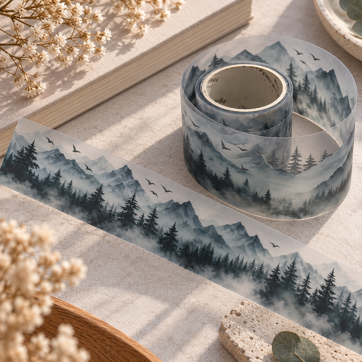 Washi Tape - Paysages Montagnes🏔️