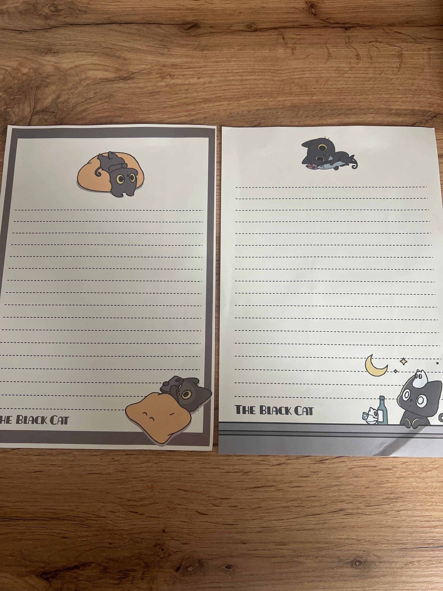 Kit lettre - Chat Noir 🐾