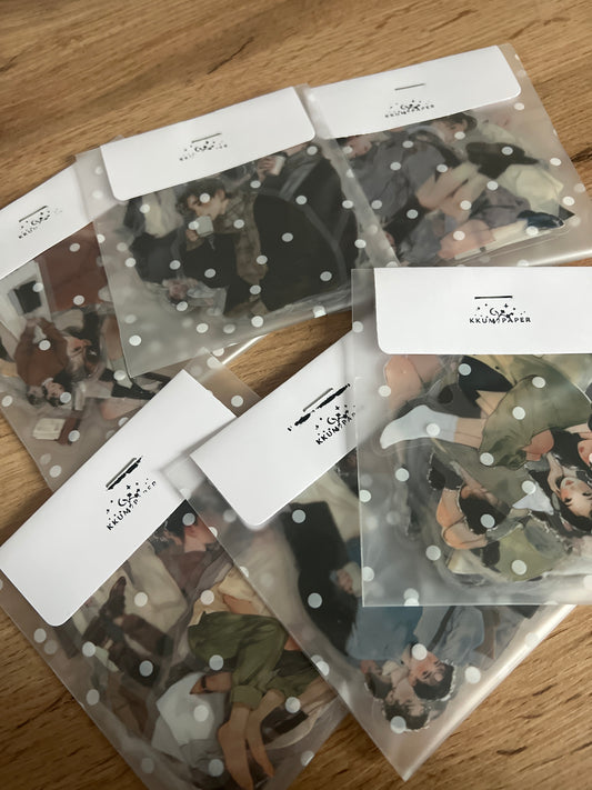 Stickers - Rétro Peint à la Main 📚