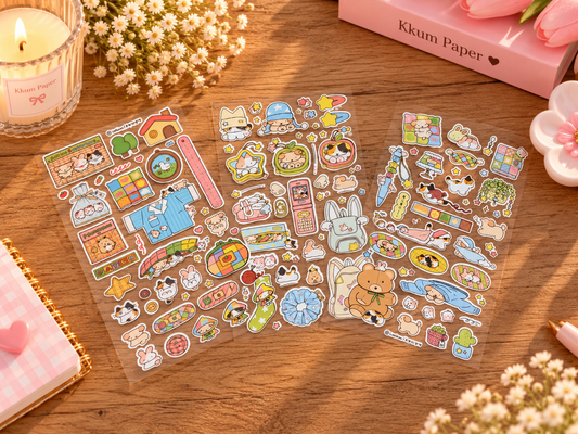 Stickers kawaii – Hopang & Angnyang