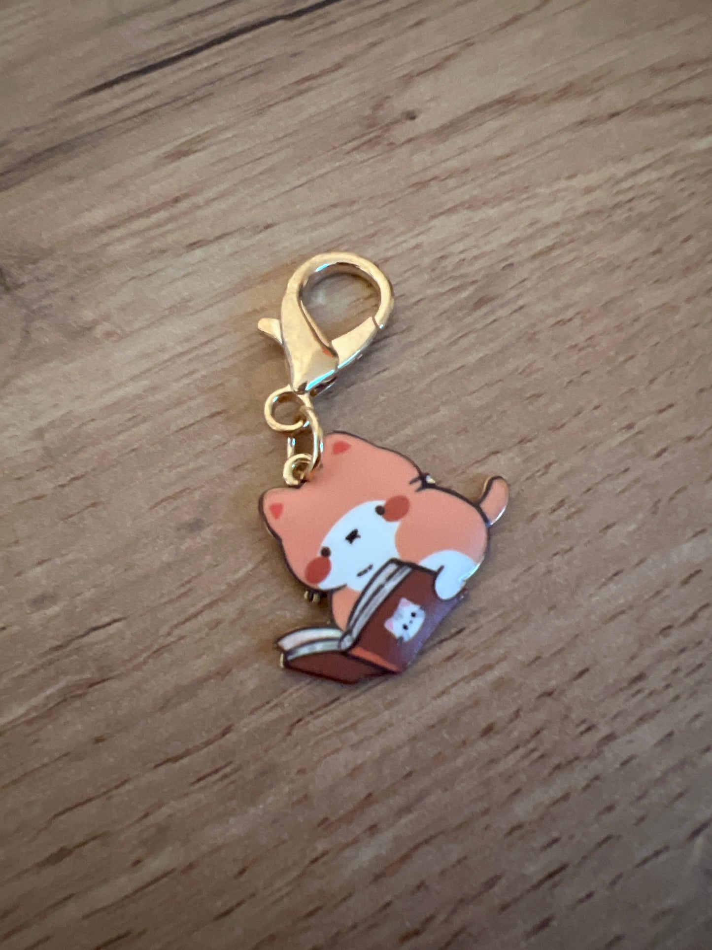 Porte-Clés - Chat lecture 🐾