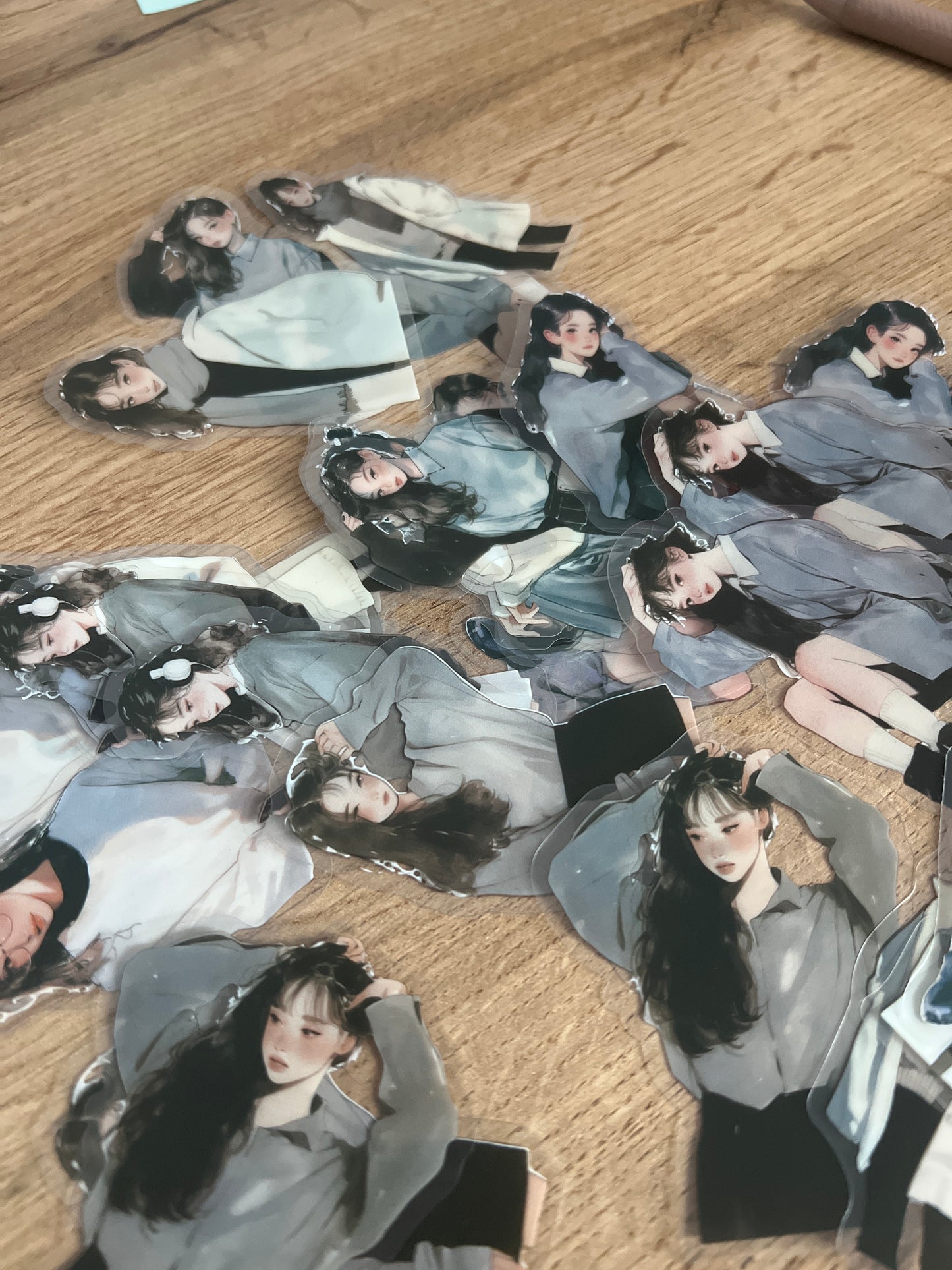 Stickers - Rétro Peint à la Main 📚