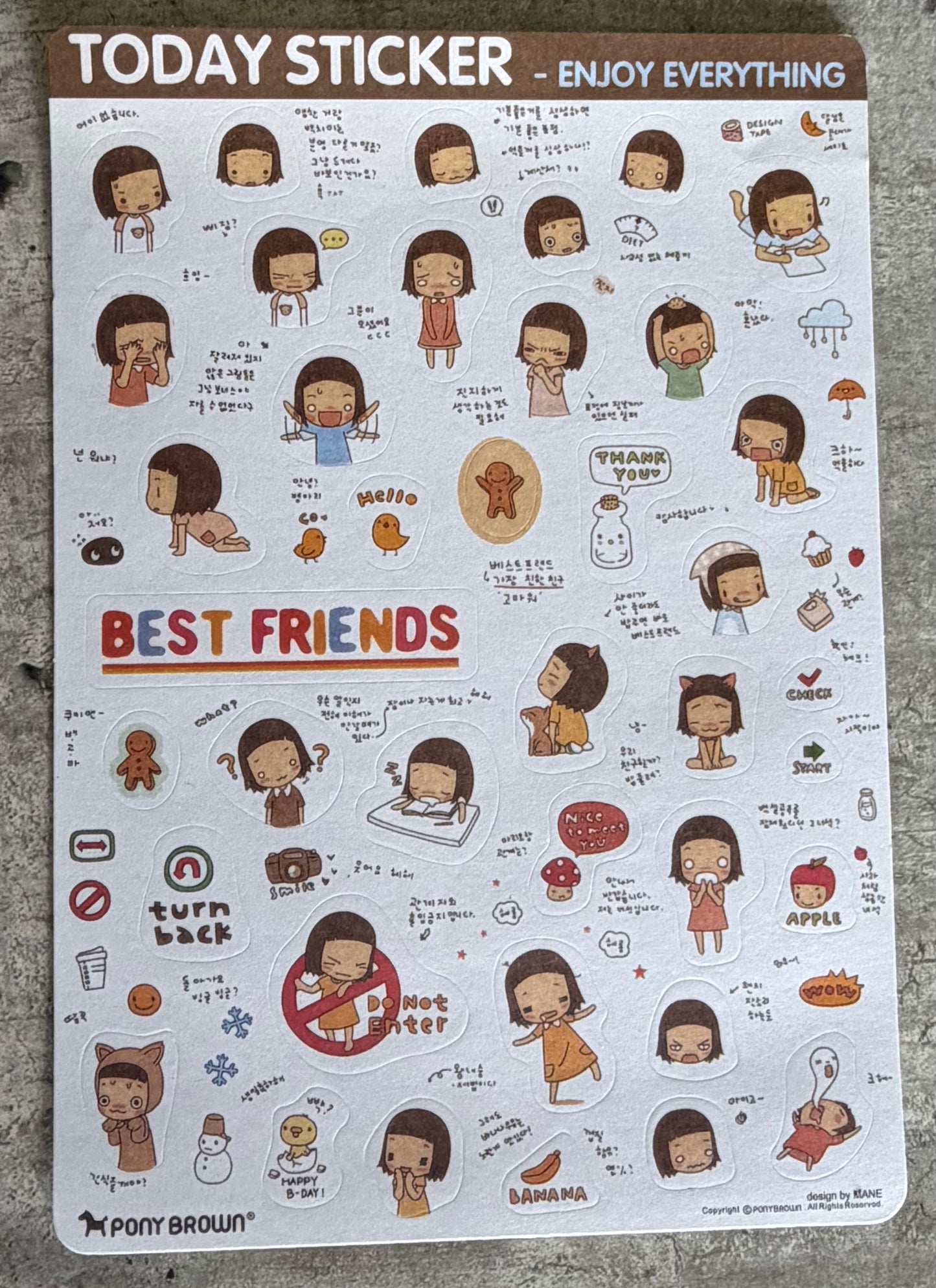 Planche stickers - Cute Today 😻