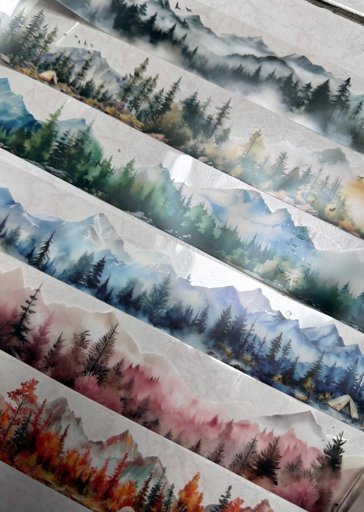 Washi Tape - Paysages Montagnes🏔️