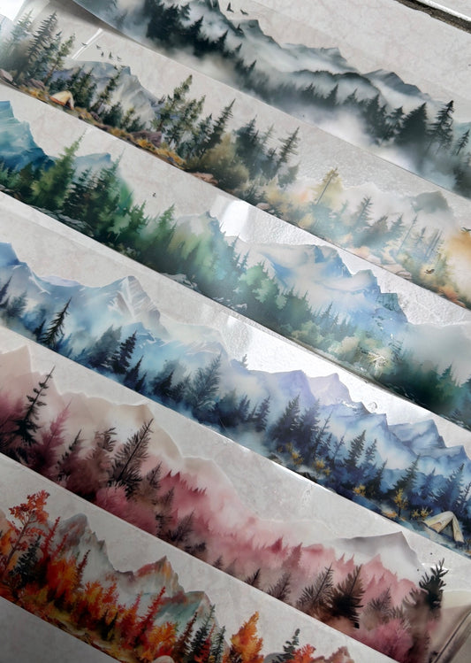 Washi Tape - Paysages Montagnes🏔️