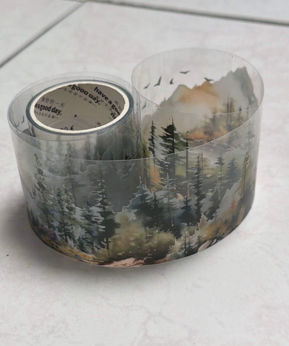 Washi Tape - Paysages Montagnes🏔️