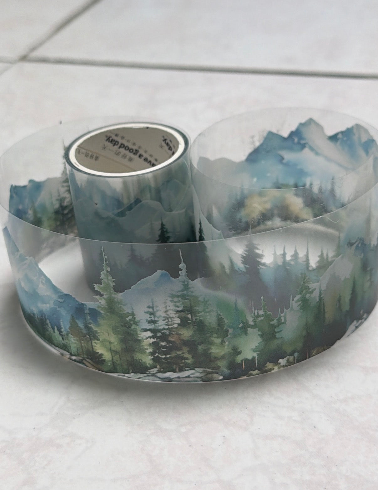 Washi Tape - Paysages Montagnes🏔️