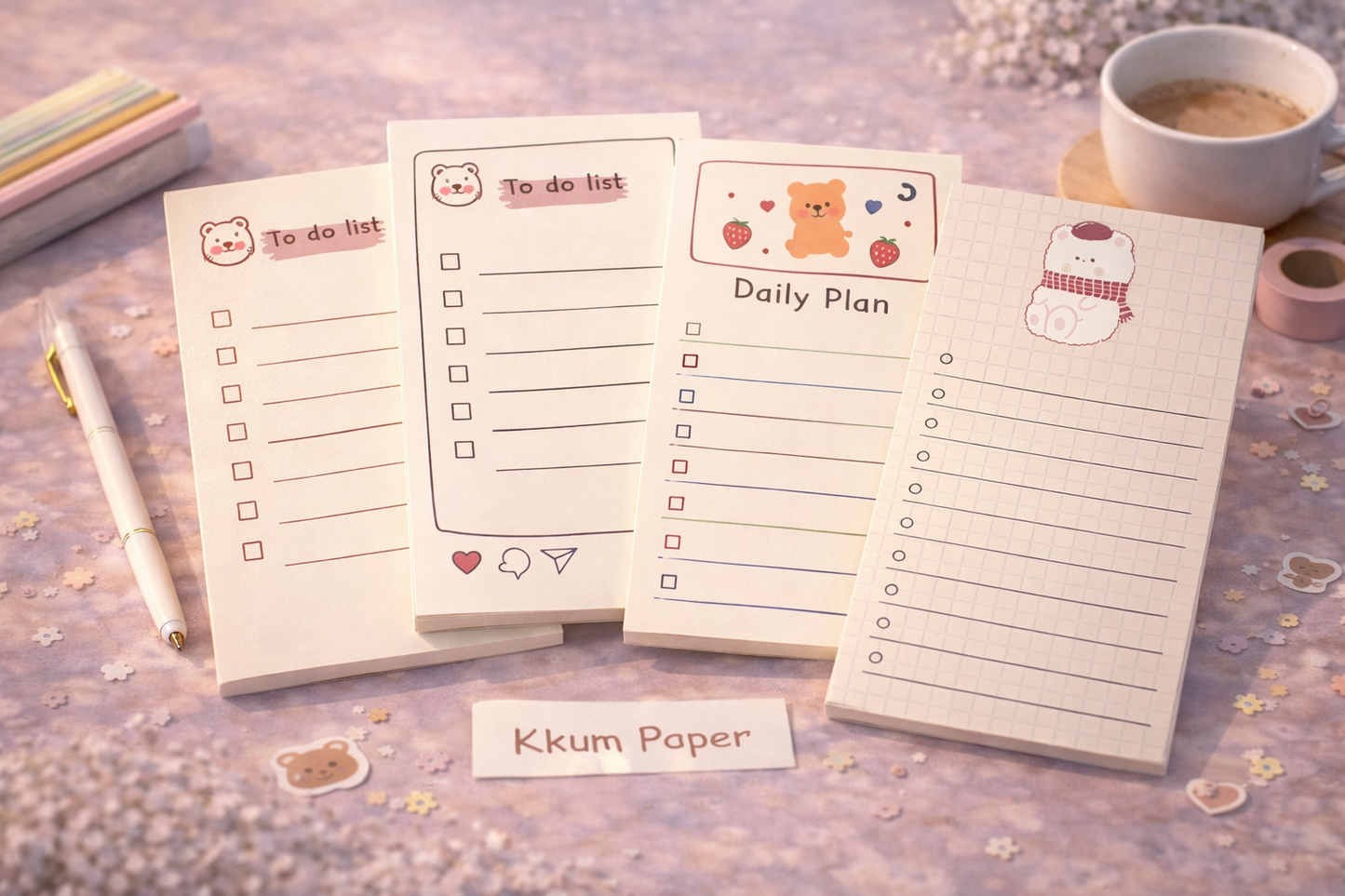 Bloc Notes - Ours Cartoon 🐻