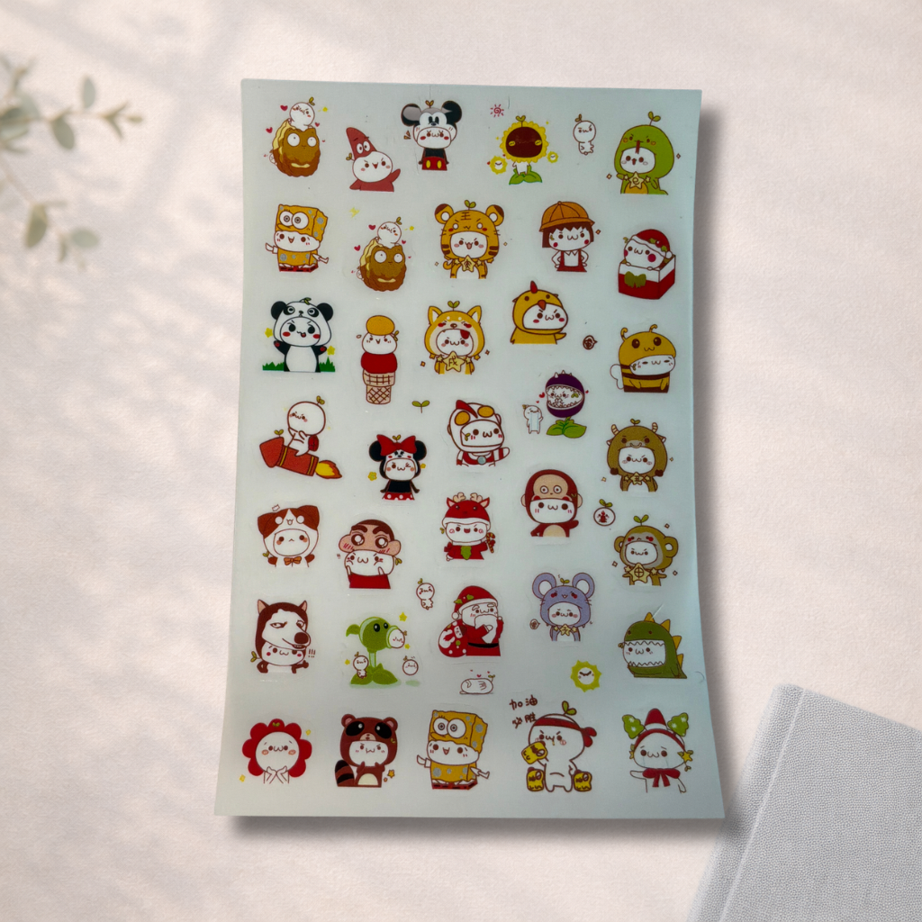 Stickers - Planche animaux 🩷