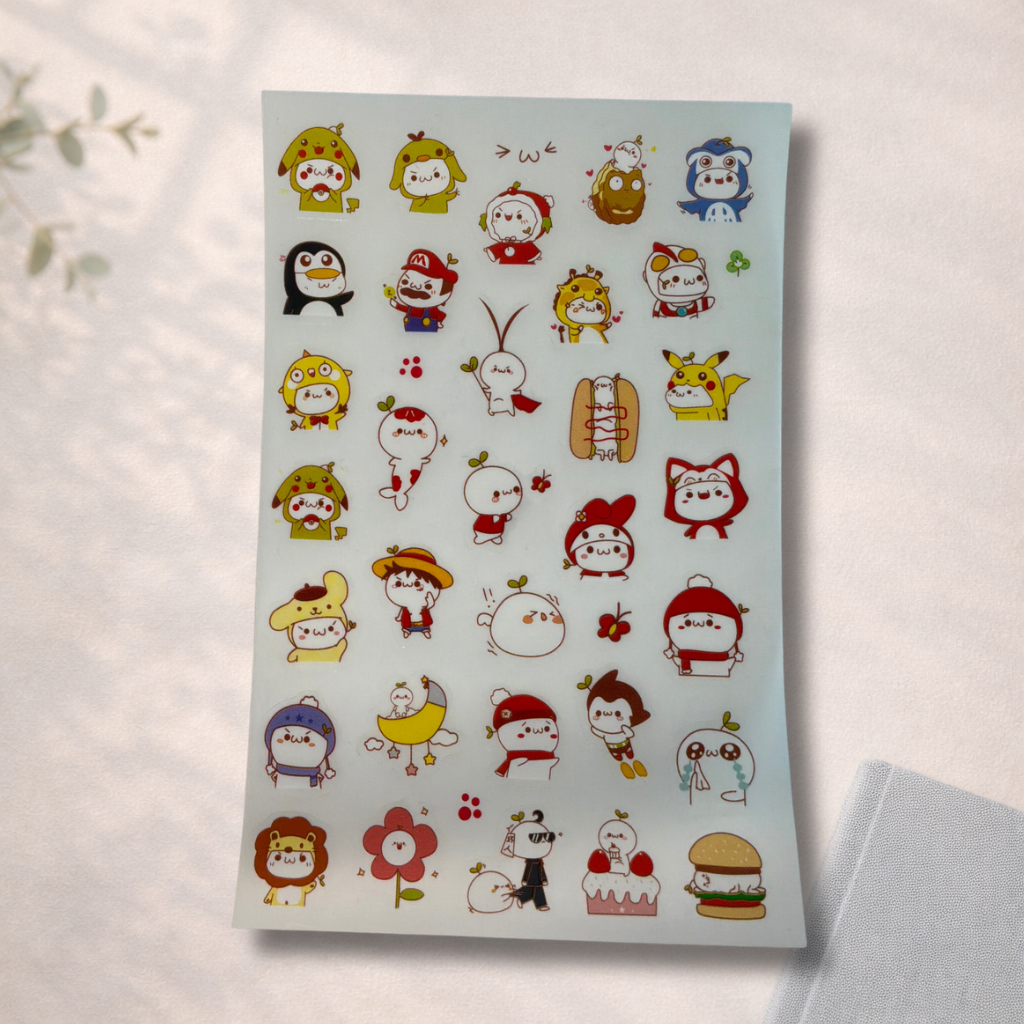 Stickers - Planche animaux 🩷