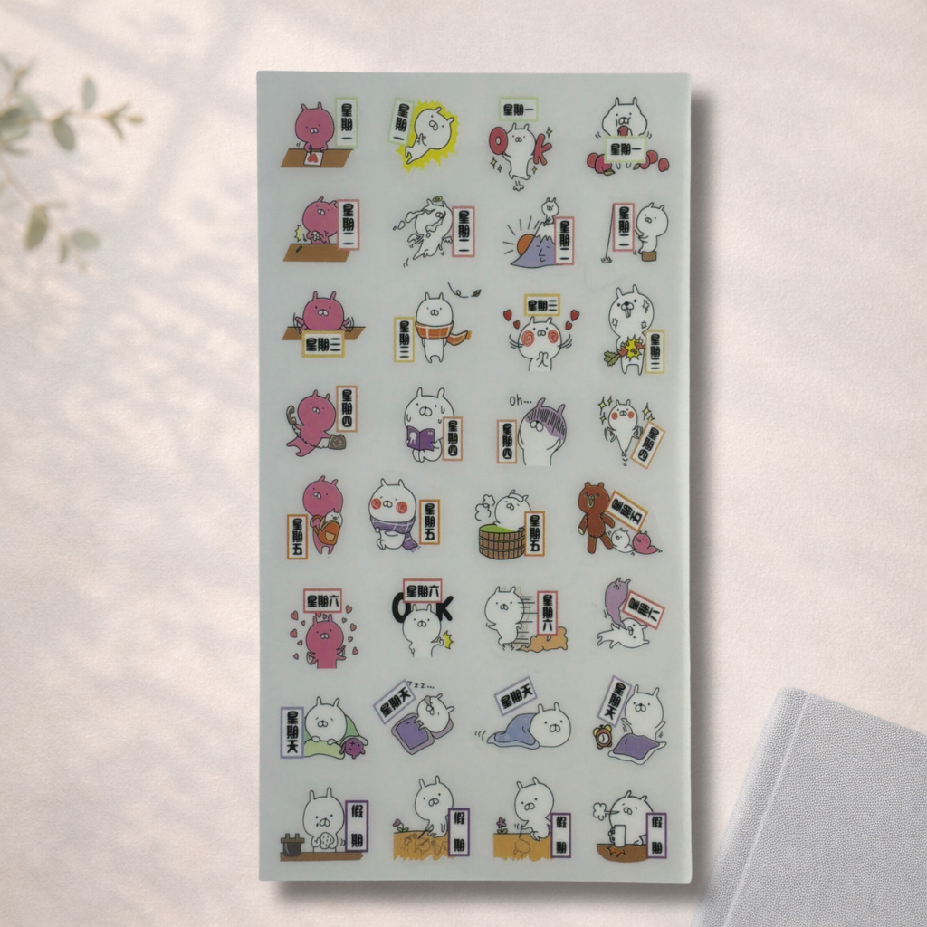 Stickers - Planche animaux 🩷