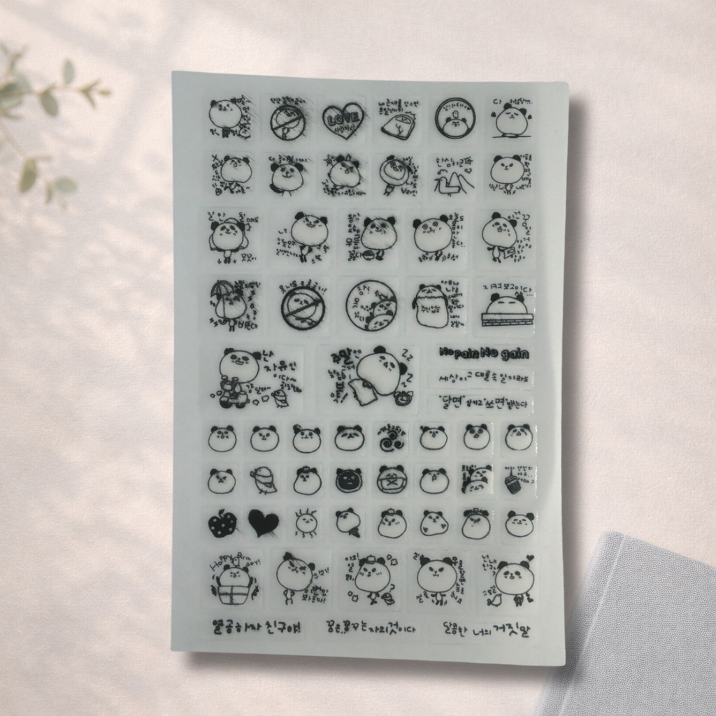 Stickers - Planche animaux 🩷