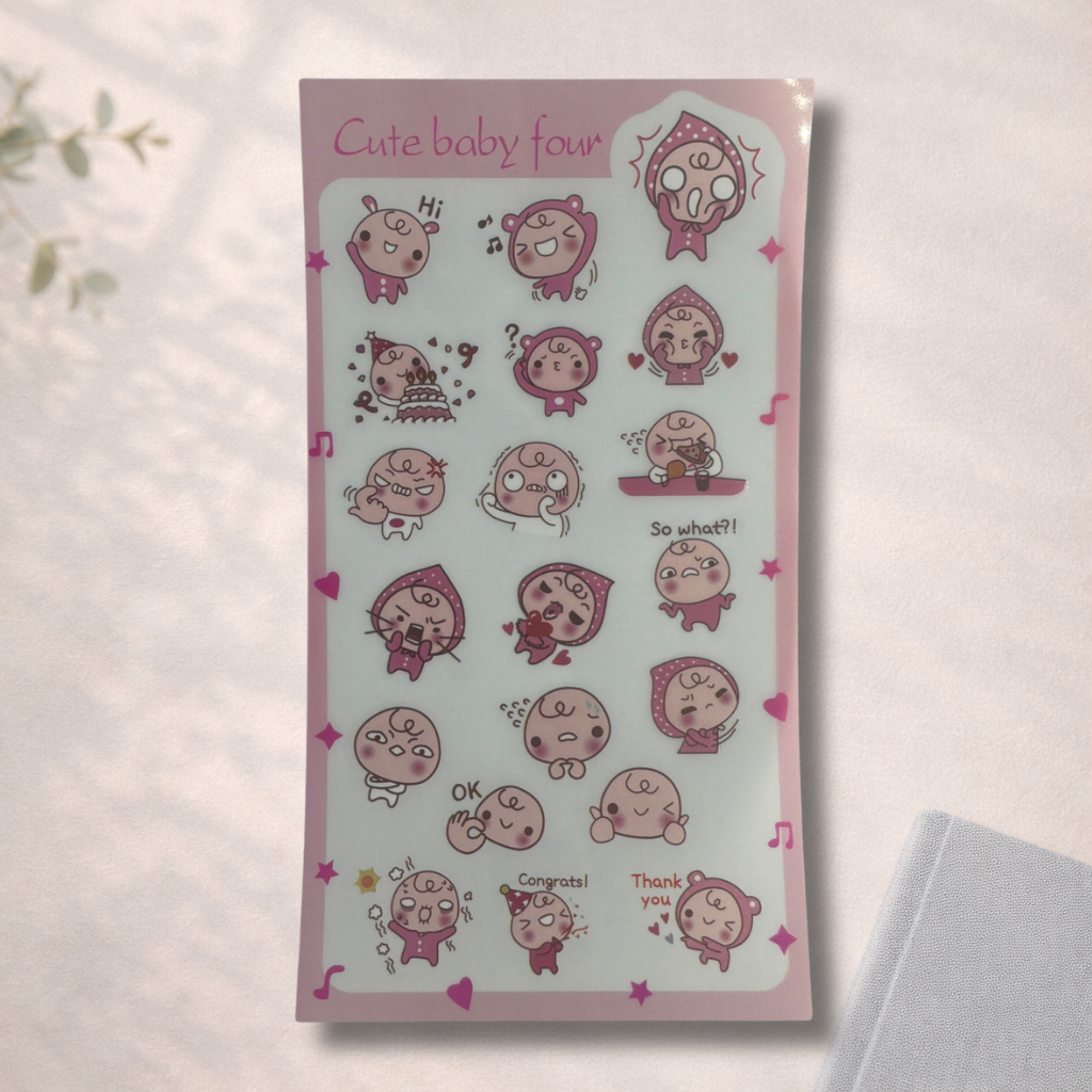 Stickers - Planche animaux 🩷