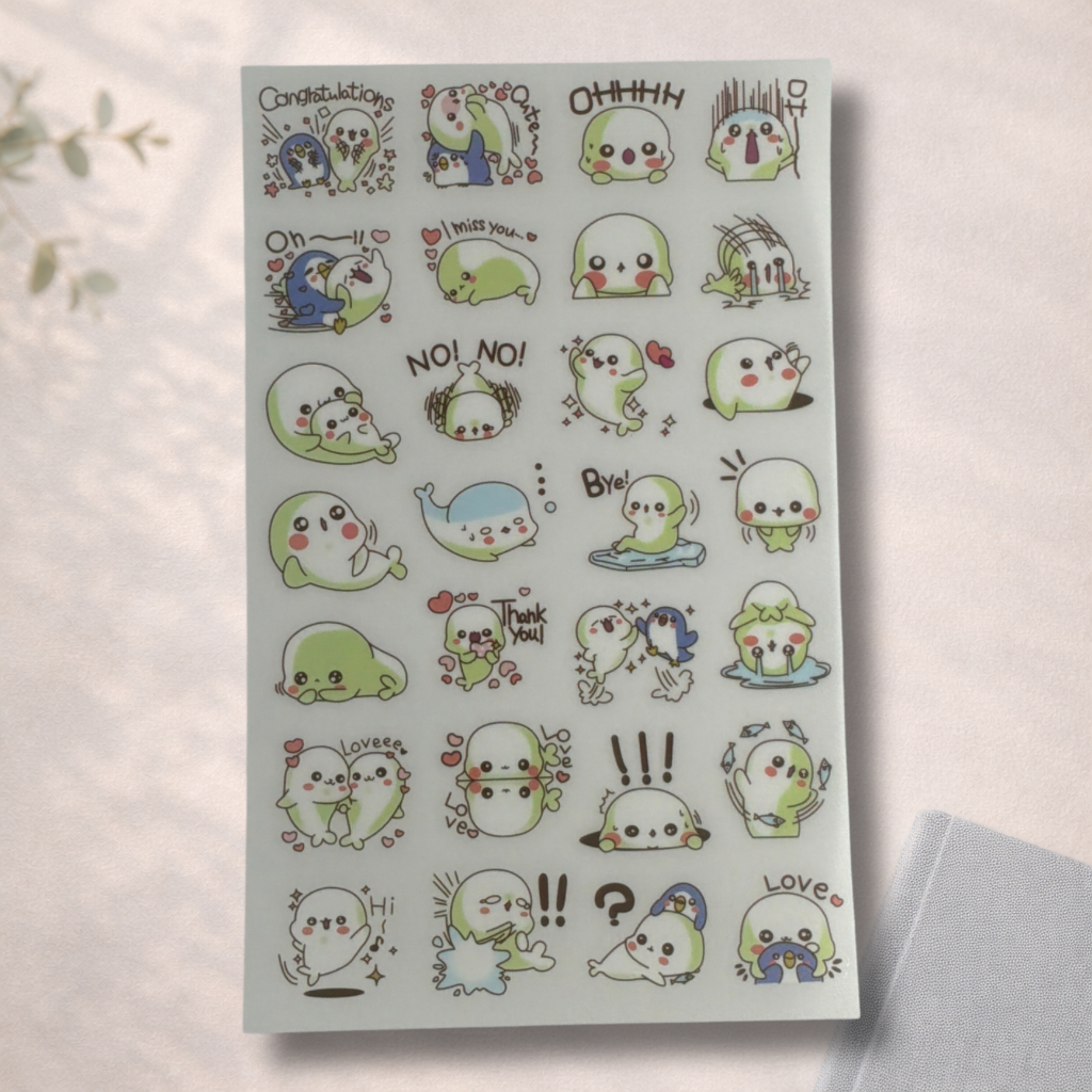 Stickers - Planche animaux 🩷