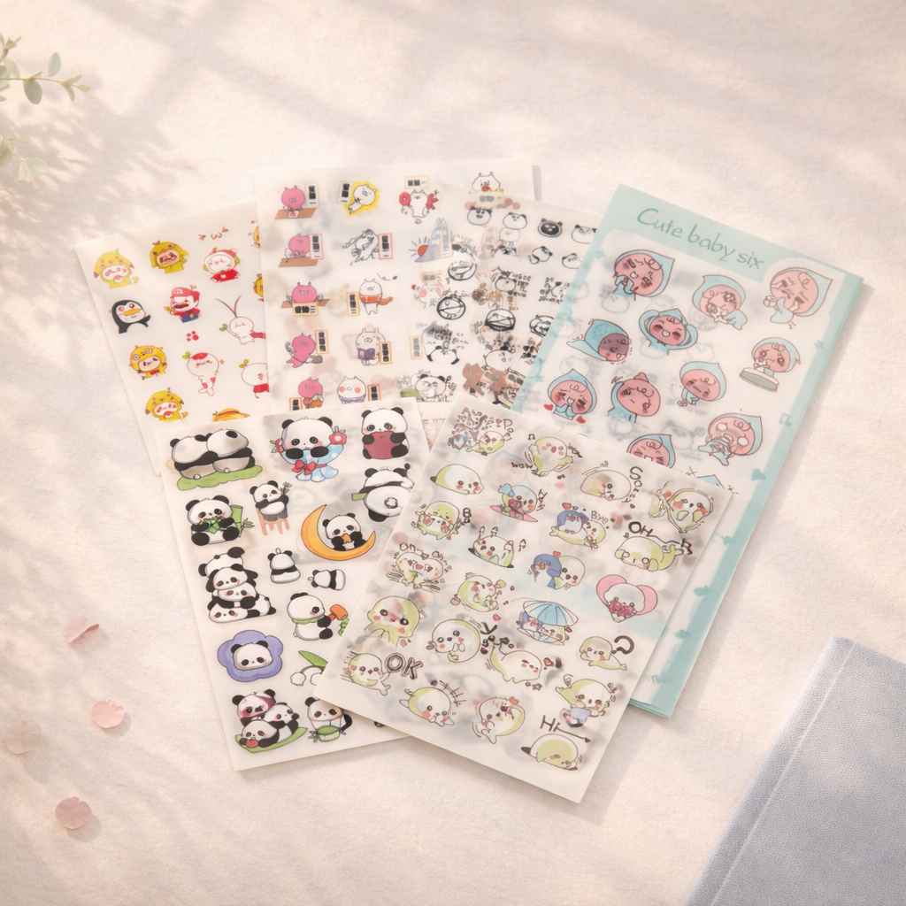 Stickers - Planche animaux 🩷