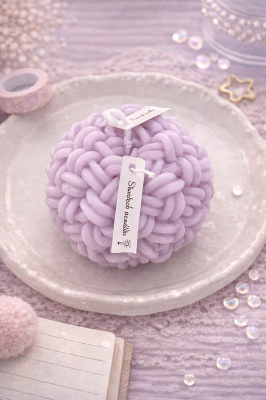 Bougie - Boule de Laine