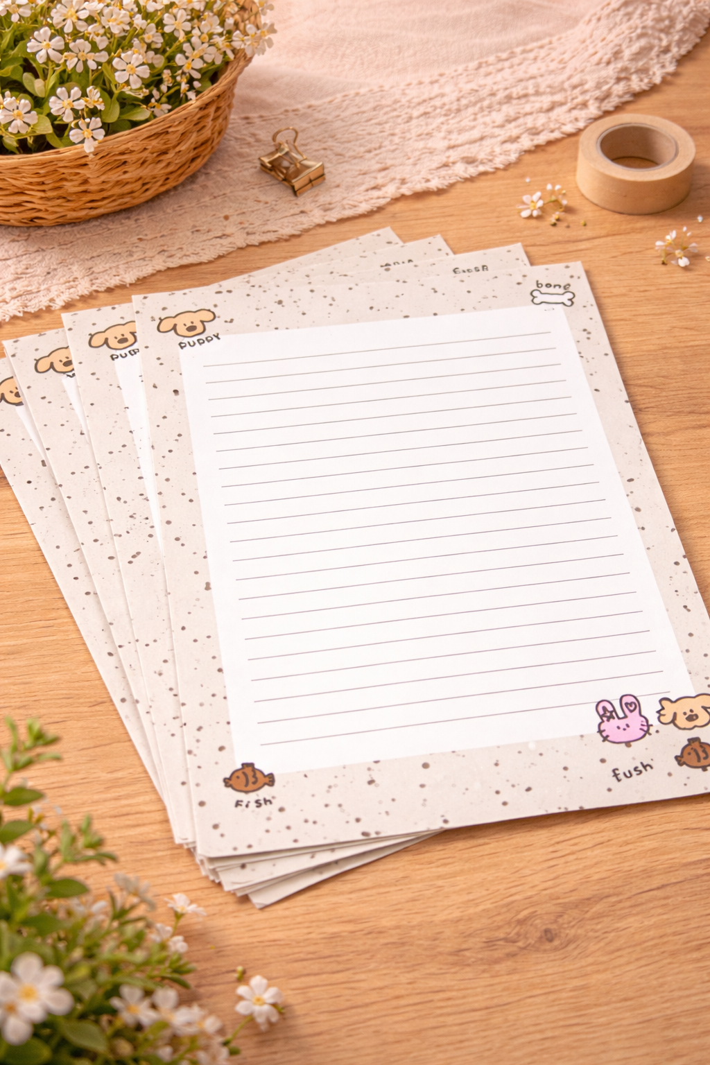 Kit lettre - Gris Mignon 🐾
