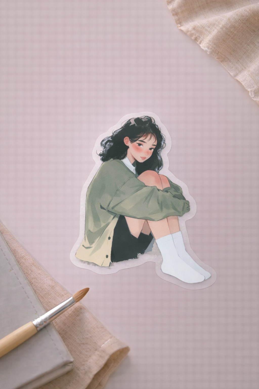 Stickers - Rétro Peint à la Main 🎨