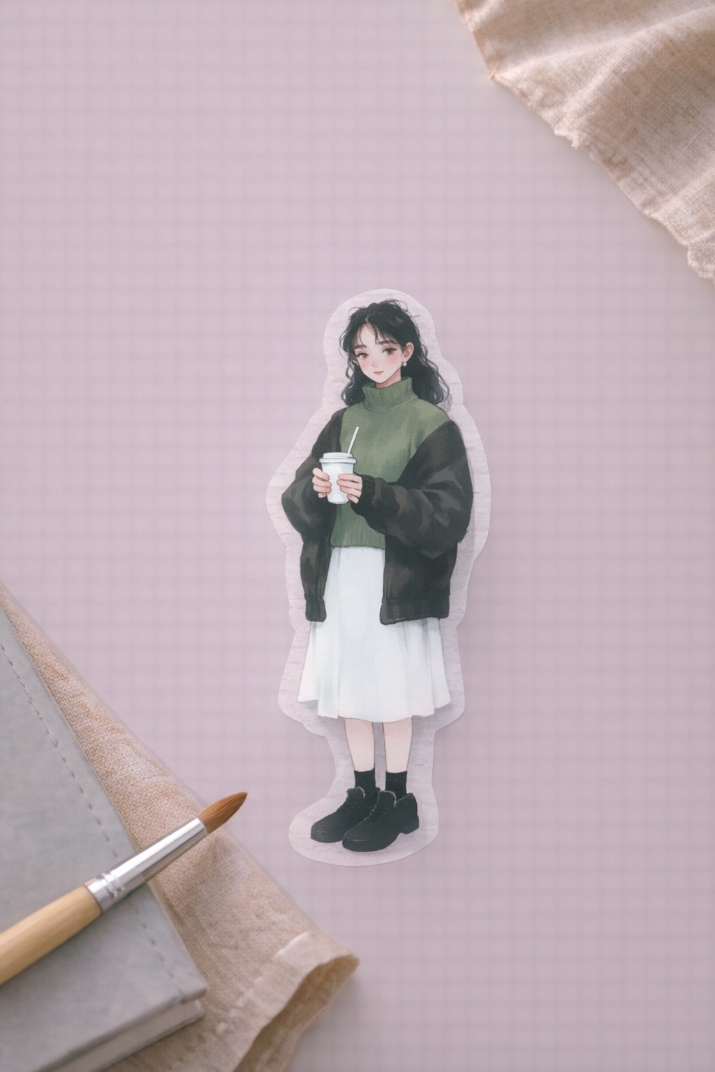 Stickers - Rétro Peint à la Main 🎨