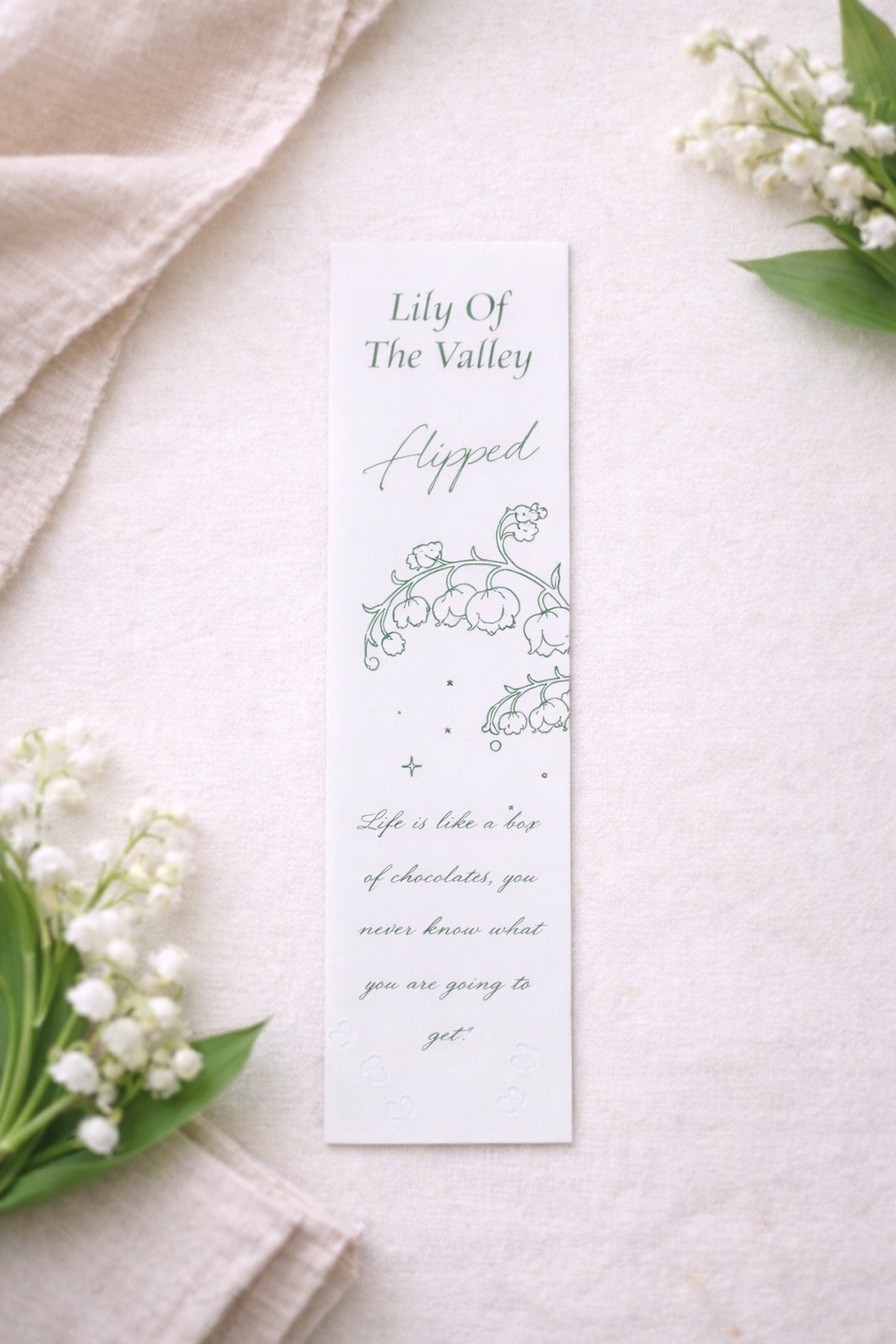 Marque-Pages - Muguet 🌸