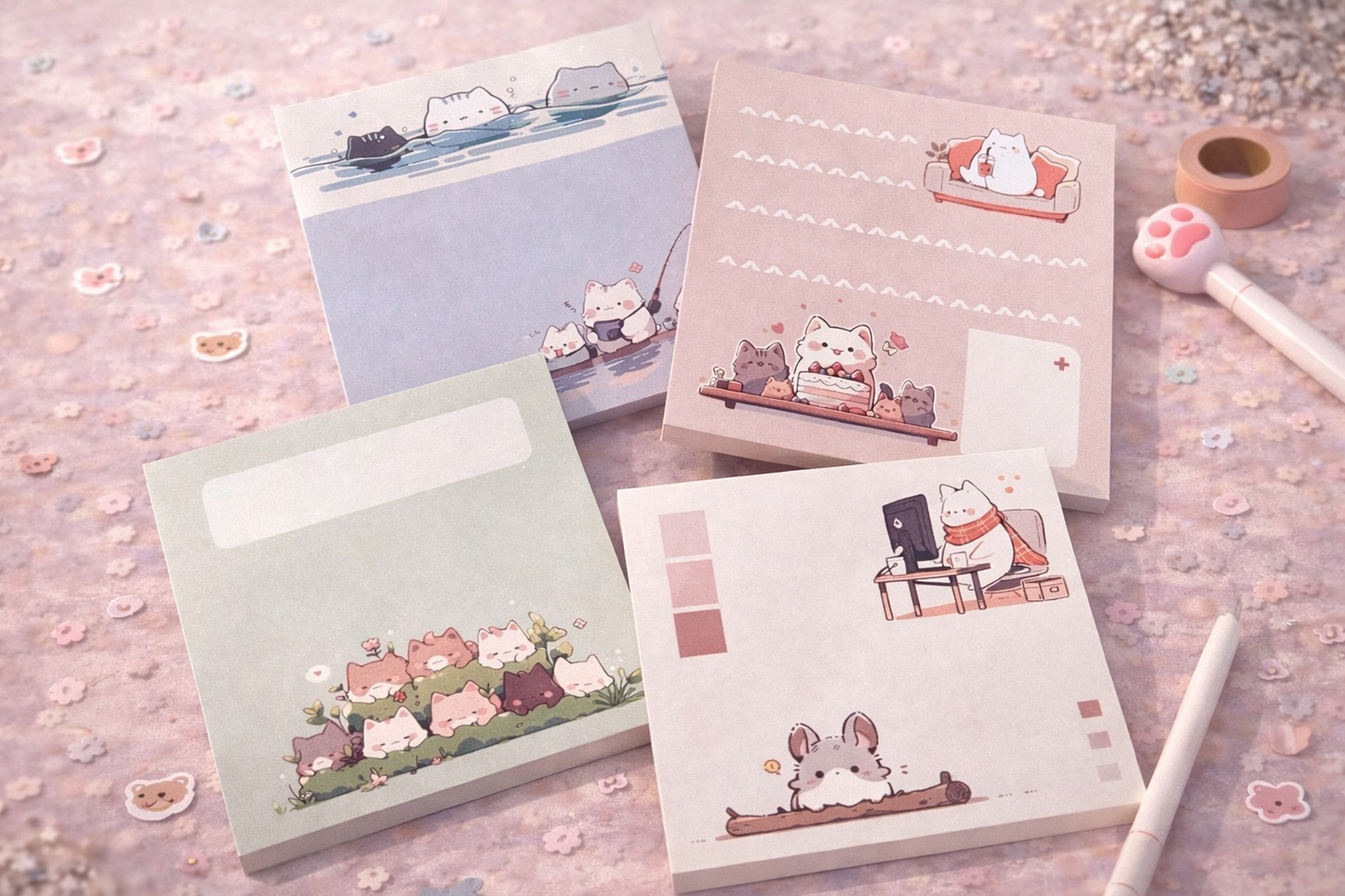 Bloc-notes - Chats Mignons 🐈‍⬛