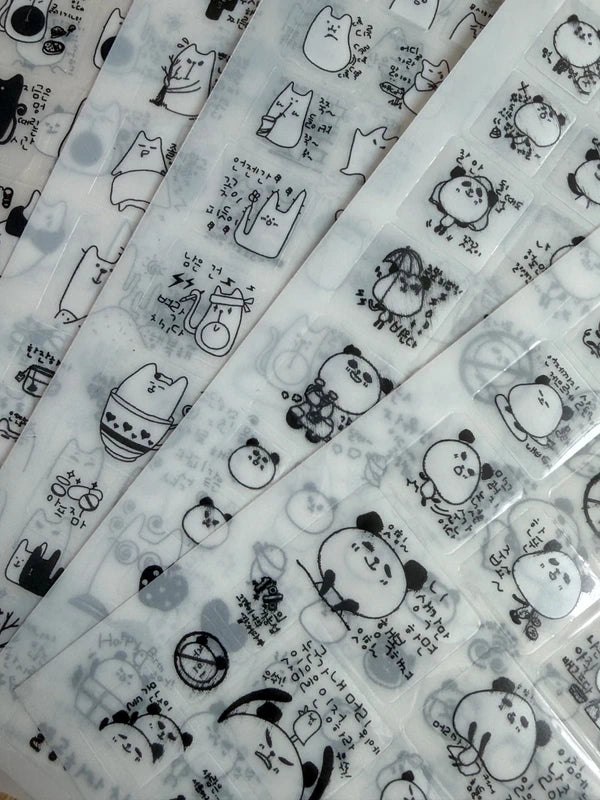 Stickers - Planche animaux 🩷