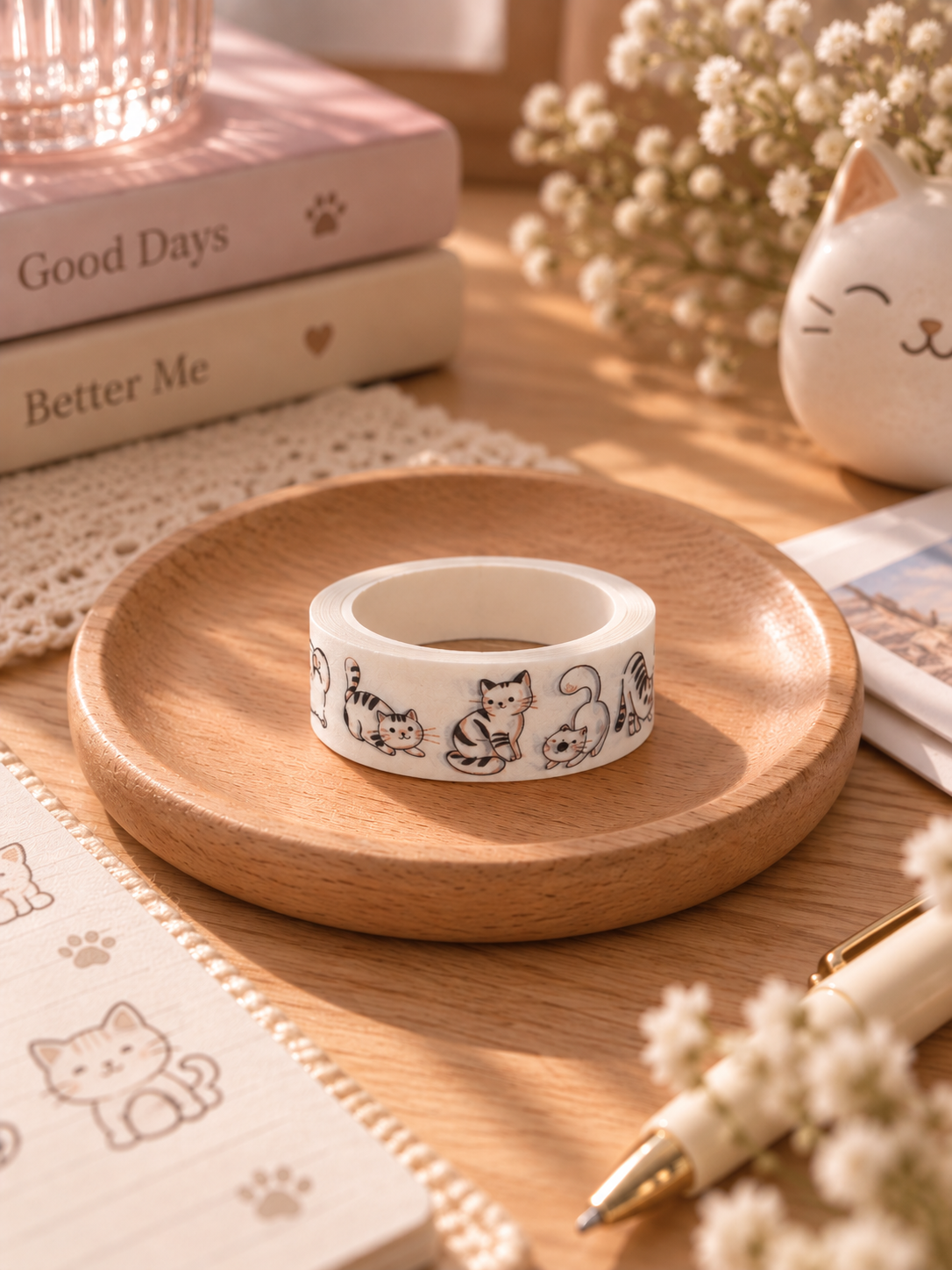Washi Tape – Douce Félinité 🐾