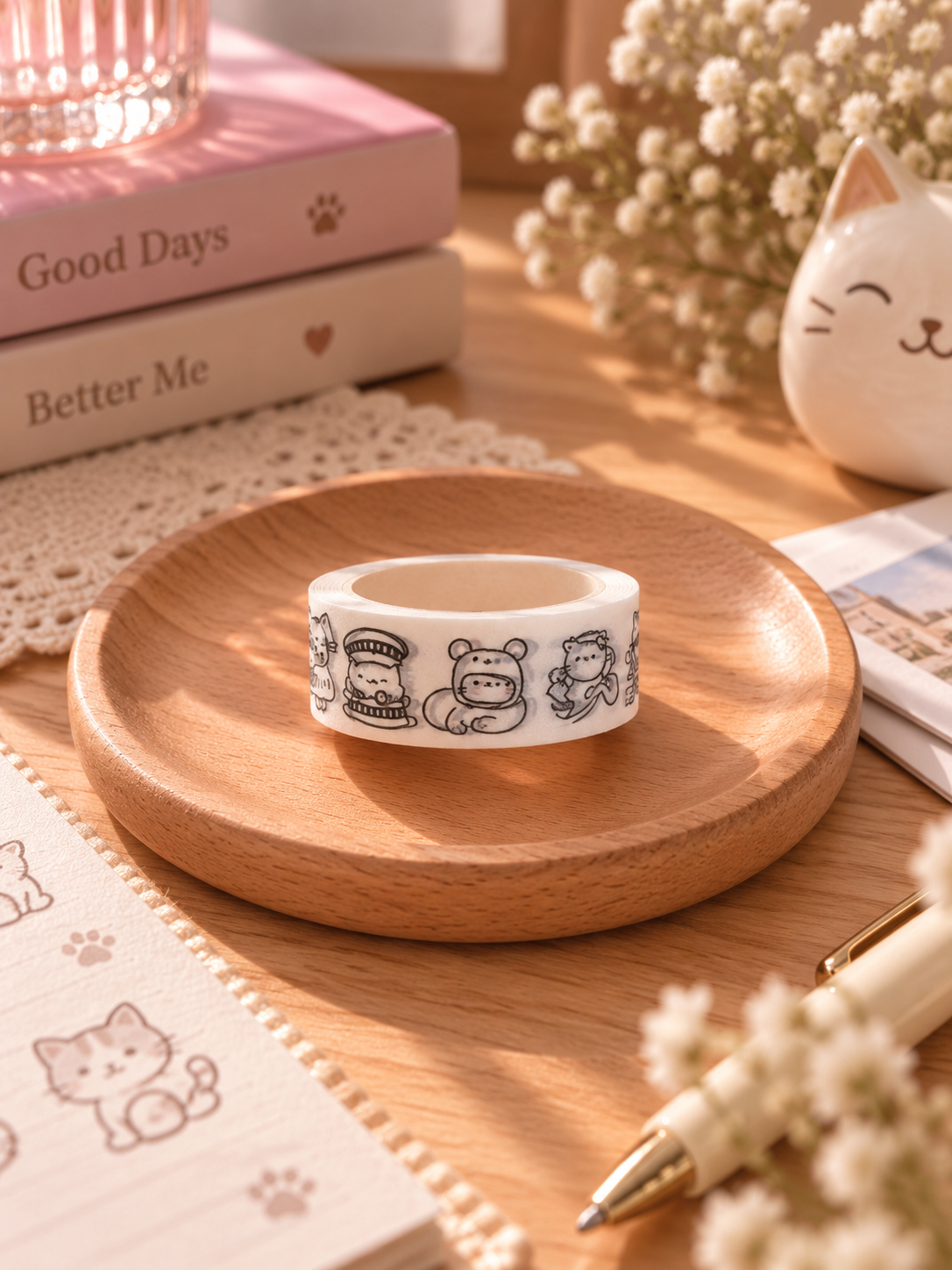 Washi Tape – Douce Félinité 🐾